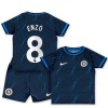 Officiële Voetbalshirt + Korte Broek Chelsea Enzo 8 Uit 2023-24 - Kids